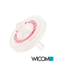 WICOM PERFECT-FLOW filtre à seringue membrane PES, 25mm, 0,45µ m, autoclavable, ...